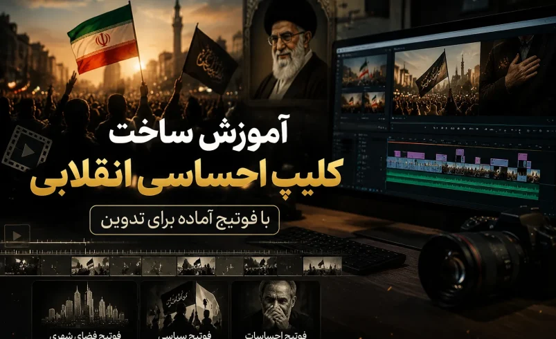 ساخت کلیپ احساسی انقلابی